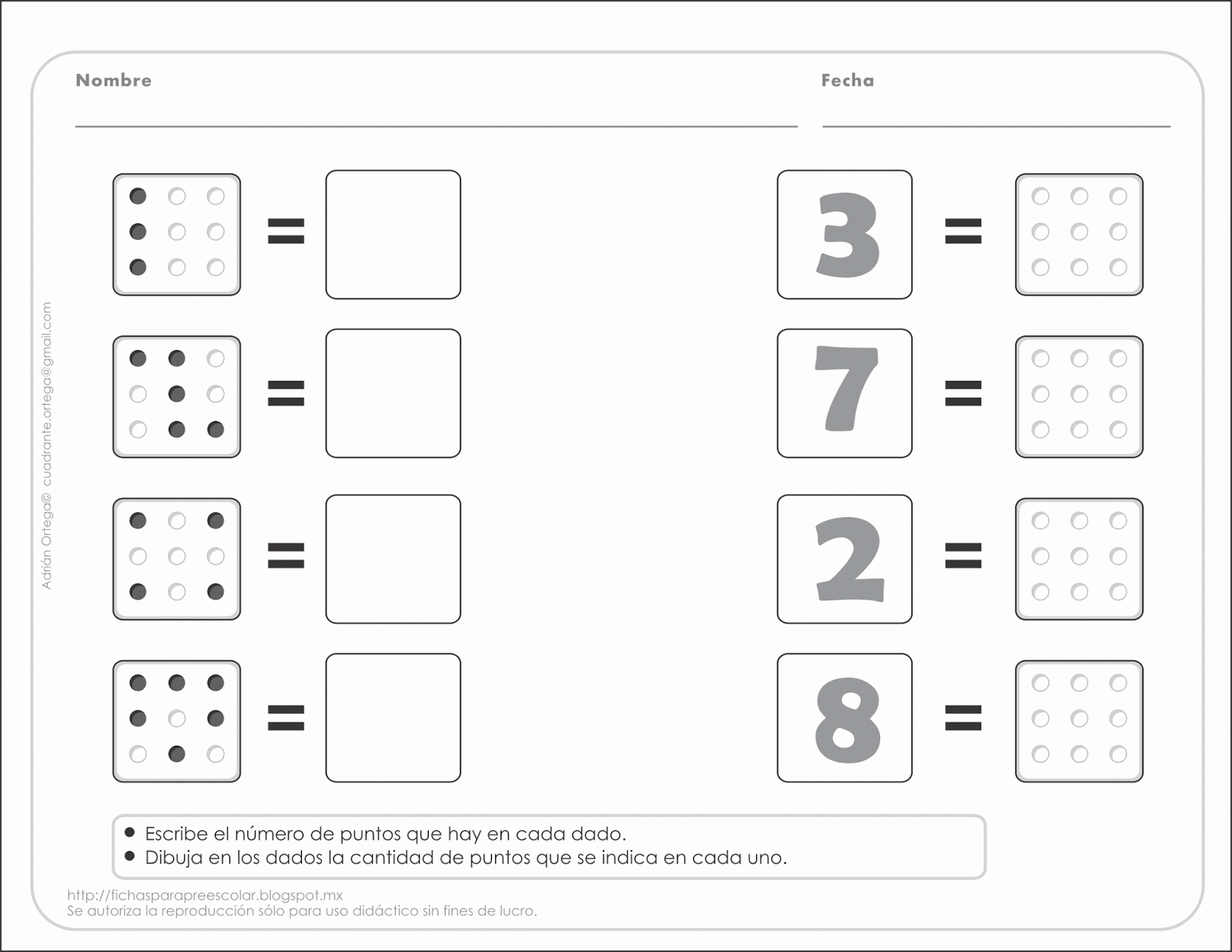 En un juego igualar la cantidad de puntos